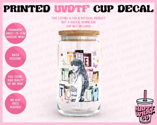 TS Eras Tour - UVDTF Cup Decal (Ready-to-Ship)