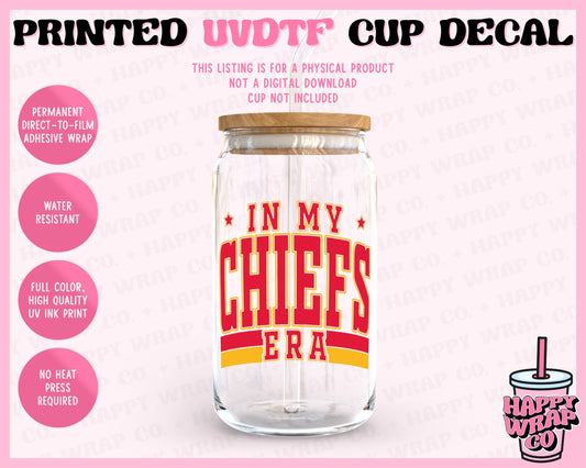 In My KC Era - UVDTF Cup Decal (Ready-to-Ship)