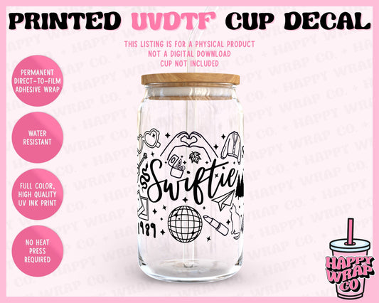 TS Eras Symbols - UVDTF Cup Decal (Ready-to-Ship)