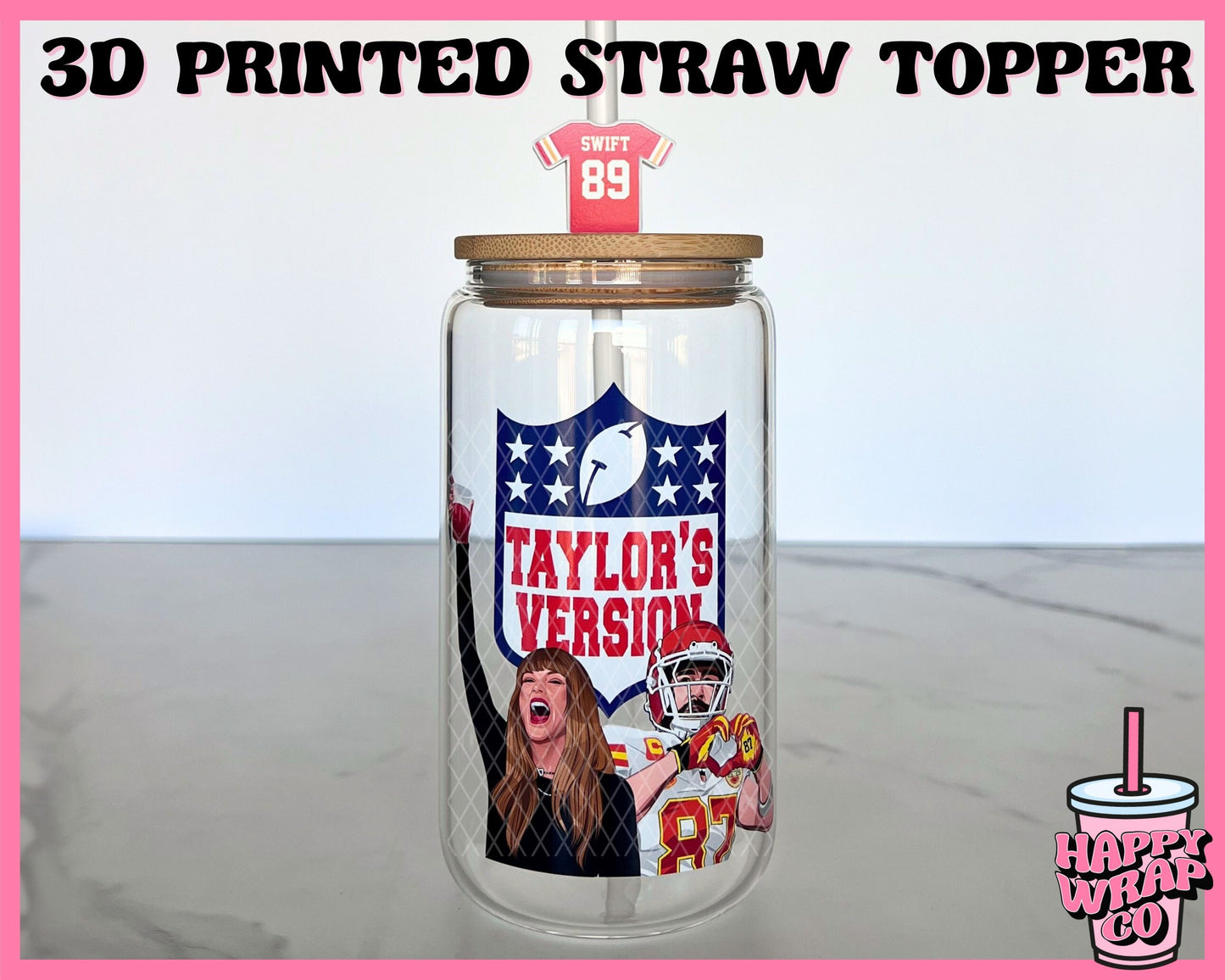 Football Taylor's Version 2.0 - Vinyl Cup Decal