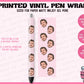 Pedro Pascal - Vinyl Pen Wrap