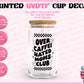 Overcaffeinated Moms Club - UVDTF Cup Decal (Ready-to-Ship)