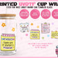 Mental Health Reminders - UVDTF Beer Can Glass Wrap (Ready-to-Ship)