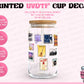 TS Eras Postage Stamps - UVDTF Cup Decal (Ready-to-Ship)