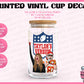 Football Taylor's Version 2.0 - Vinyl Cup Decal