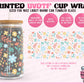 Spring Flowers - UVDTF Beer Can Glass Wrap (Ready-to-Ship)