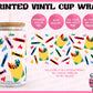 Crayons - Vinyl Cup Wrap