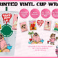 Bad Bunny UVST Loteria - Vinyl Cup Wrap