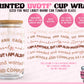 Mom Affirmations - UVDTF Beer Can Glass Wrap (Ready-to-Ship)