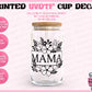 Mama Floral - UVDTF Cup Decal (Ready-to-Ship)