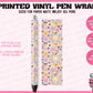 Magical Theme Park Snacks - Vinyl Pen Wrap