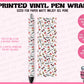 Favorite Things - Vinyl Pen Wrap