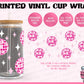 Classic Pink Disco - Vinyl Cup Wrap