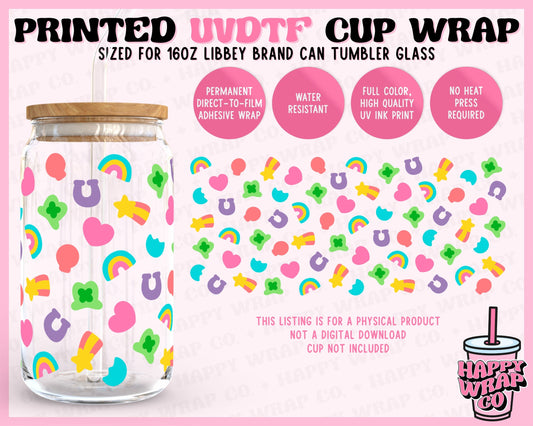 Lucky Cereal - UVDTF Beer Can Glass Wrap (Ready-to-Ship)