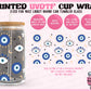 Evil Eye - UVDTF Beer Can Glass Wrap (Ready-to-Ship)