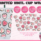 Anti Valentine's Day Candy Hearts - Vinyl Cup Wrap